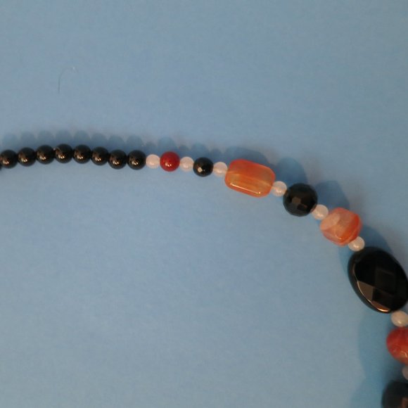 Jay King Midnight Chalcedony & Multigemstone 18" Sterling Silver Necklace - Picture 5 of 7